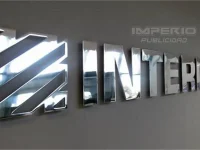 letras-3d-acero-inoxidable-intermac-pulido-espejo-cdmx Letras 3D de acero inoxidable pulido espejo para logotipo empresarial INTERMAC en CDMX